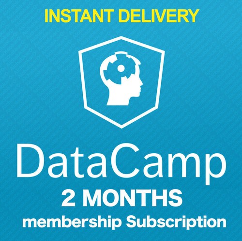 DataCamp 2 Months Membership Personal No Shared Full Access All Courses INSTANT