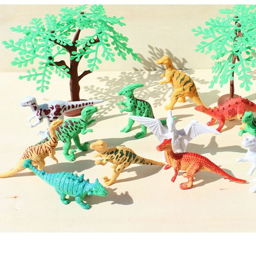 Pack of 68 Plastic Farm Yard Figure Wild Animals Kids Toys Party Bag Favor