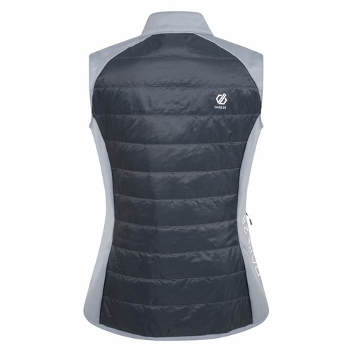 Dare 2b Women/'s Nominate Wool Hybrid Baffled Vest Grey