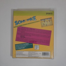 Sonic Spike NEC TurboGrafx 16 TurboDuo Hu Card Game COMPLETE IN BOX No Manual