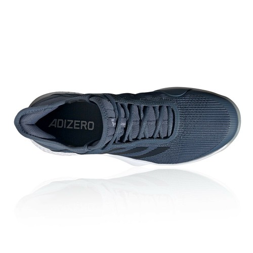 adidas Mens adiZero Club 2 Tennis Shoes Navy Blue Sports Breathable