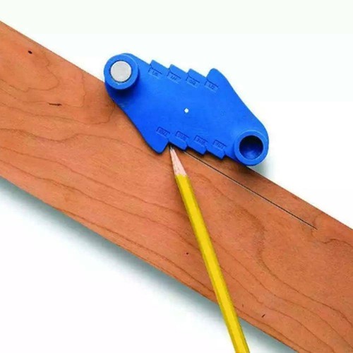 Multifunction Center Offset Scriber Marking Magnetic Carpenter Bottom Gauge Tool