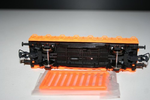 Rungenwagen senza imballaggio originale arancione ROCO traccia h0