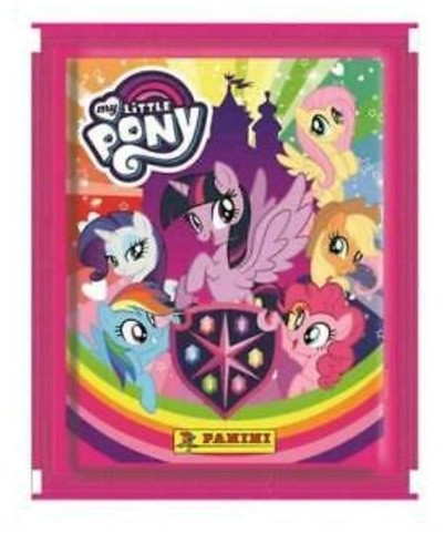 6 CARTES NEUF LOT 6 POCHETTES MY LITTLE PONY SOIT 30 STICKERS PANINI