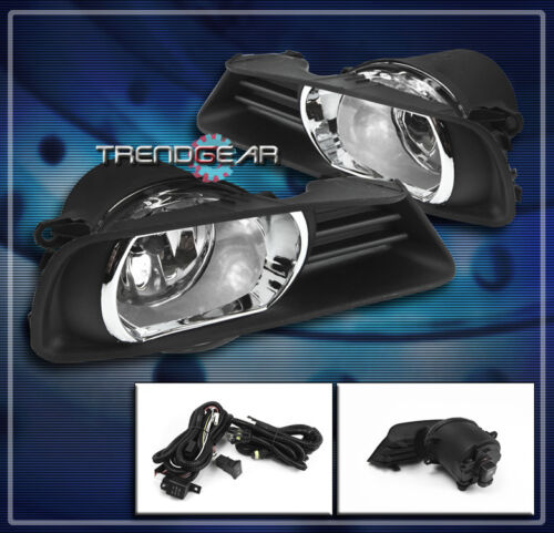2007 2008 2009 TOYOTA CAMRY CE LE BUMPER JDM CHROME FOG LIGHTS LAMP+BRACKET+BULB