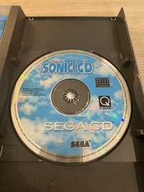 Sonic CD (Sega CD, 1993) Complete w/Reg Card & Manual