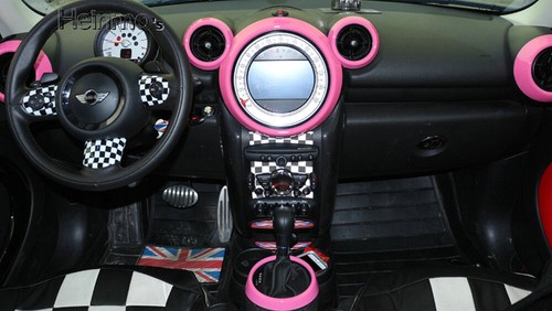 For Mini Cooper Countryman R60 Car Auto Interior Front Decoration Ring Covers