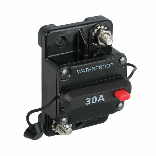 24V 30 Amp Amplifier Car Audio Marine Boat Circuit Breaker Trip Fuse Switch 12V