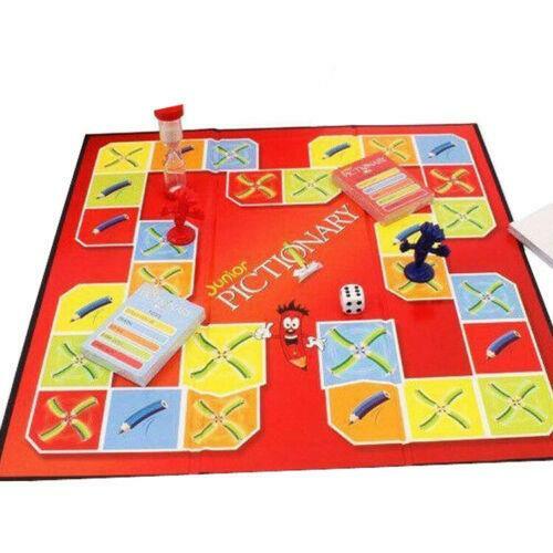 Junior Pictionary Game Family Board Game Kid Adult Educational Toy Party 4