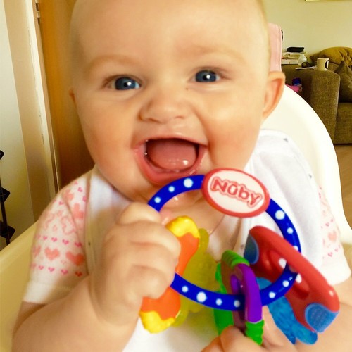 Multi Nuby Icy Bite Keys Teether
