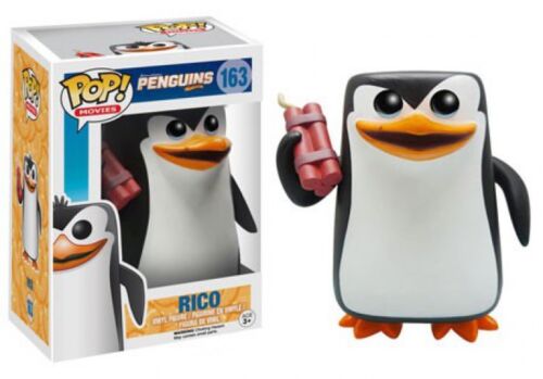 The Penguins of Madagascar Funko POP Movies Rico Vinyl Figure #163 