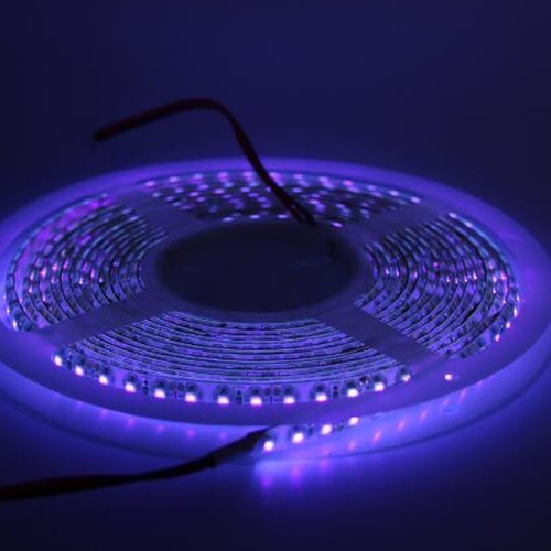 UV Ultraviolet 5050 3528 Black Light Led Strip waterproof lamp dimmer power DC