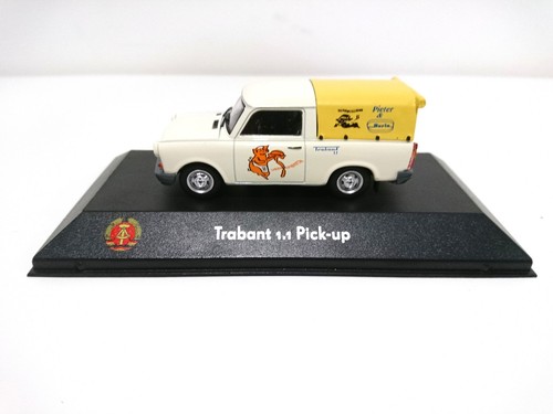 Trabant 1.1 pick-up 1:43 Voiture ATLAS Model Car DDR038