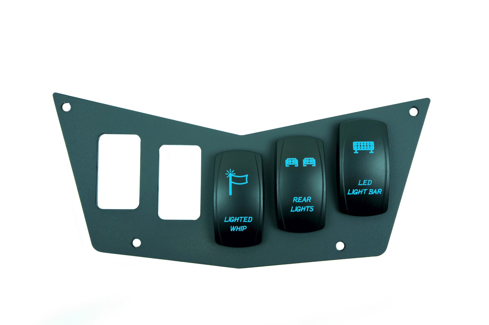 Dash panel With 3 Free Dual Backlit Switches Polaris RZR 800S XP900