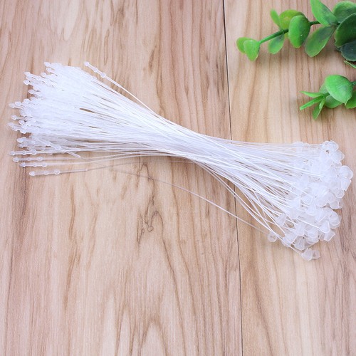 1000pcs Loop Locks Plastic Snap Lock Pins Security Tag Label Fasteners Garments