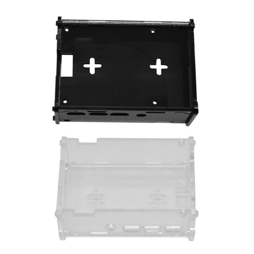 Diy Acrylic Case Box Shell for 3.5 Inch Tft Screen and Raspberry Pi 4B S1S1