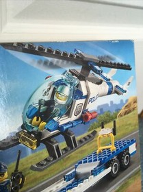 LEGO CITY POLICE 60049 HELICOPTER TRANSPORTER, NIB, GIFT QUALITY