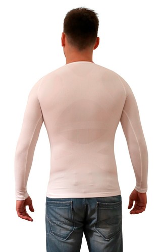 SODACODA Hommes Corps Slimming Tummy Shaper-élastique sculpture compression shirt