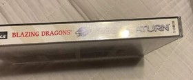 Blazing Dragons Sega Saturn 1996 Video Game Missing Cover Art Tested Working