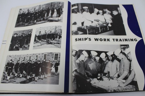 1956 Keel USN United States Navy Naval Training Center Recruit Training Annual
