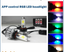 NSSC 9006 HB4 LED Headlight Low Beam Kit w// RGB Demon Eye Bluetooth APP Control
