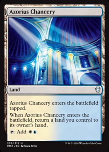 4x Azorius Chancery NM-Mint English Commander Anthology 2 MTG Magic