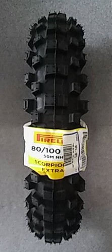 PIRELLI SCORPION 80//100-12 REAR MX EXTRA-J OFF-ROAD DIRT TIRE COBRA CX65 07-16
