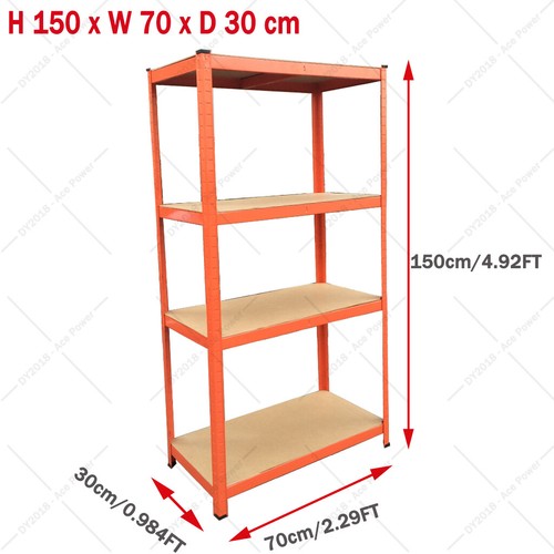 Heavy Duty Garage Racking Storage Shelving Units Boltless Shelve Thicken 5Tier √