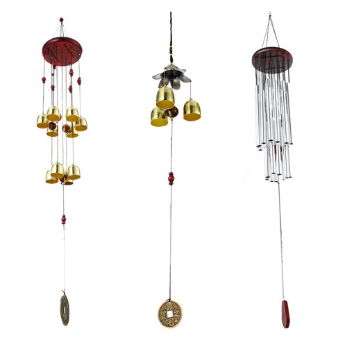 Wind Chimes Home Tubes and Bells Copper Yard Garden Decor Outdoor Living Gift