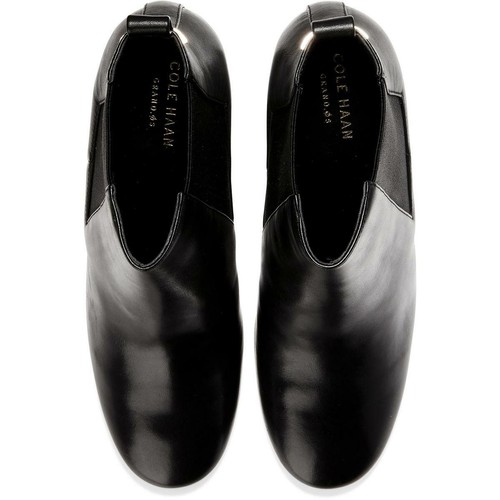 Cole Haan Womens Nitasha Leather Ankle Block Heal Chelsea Boots Shoes BHFO 4647