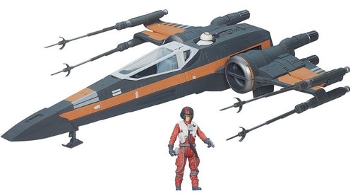 Star Wars POE/'S X-WING FIGHTER Hasbro Episode VII The Force Awakens NISB Rare!