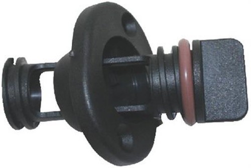 T-H Marine Drain Plug-Screw Type-1 Black Dp1Dp