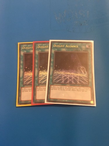 3x Ultra Rare Duelist Alliance BLRR-EN097 1st Edition