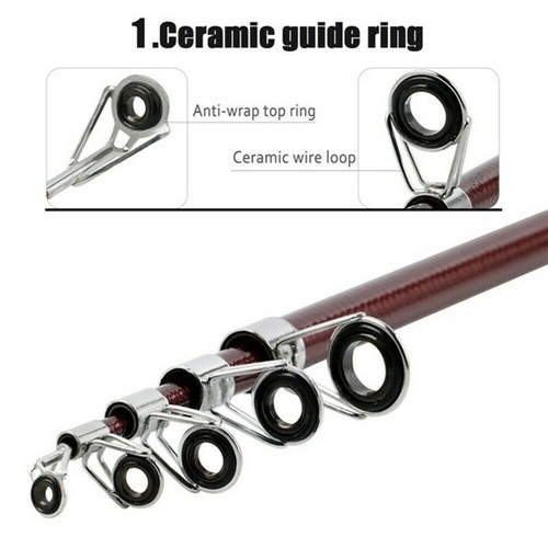Fishing Rod Reel Telescopic Portable Alloy Mini Spinning Combo Tackle Kit Set