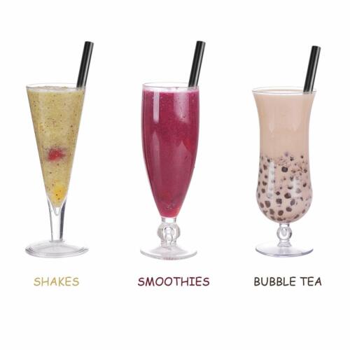 Premium Stainless Steel Extra Wide Metal Reusable Straw Bubble Tea 7 Color Avail 