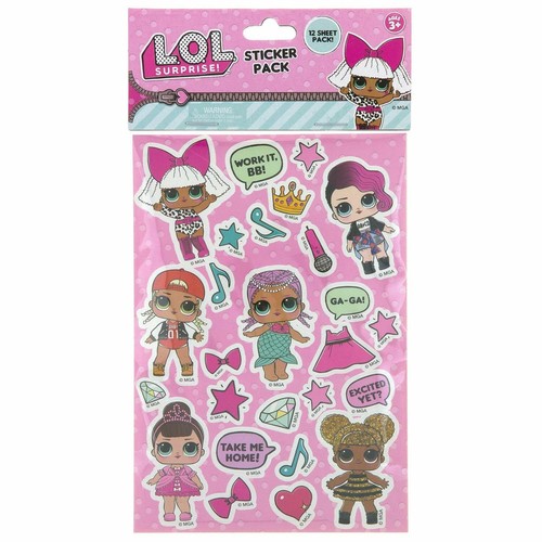 L.O.L Surprise Dolls In Sticker Form