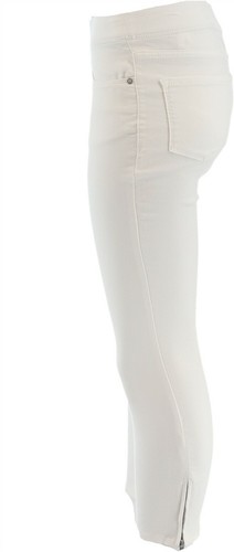 Martha Stewart Petite Knit Denim Ankle Jeans White 10P NEW A351437