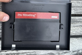 Pro Wrestling Video Game The Mega Cartridge (Sega Master, 1986)