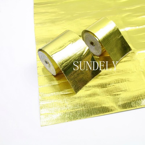 Performance Reflect A Gold Exhaust Manifold Heat Wrap Reflective Tape