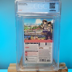 Pokemon Violet Nintendo Switch Sealed 1st Print CGC 9.8 A+ Graded