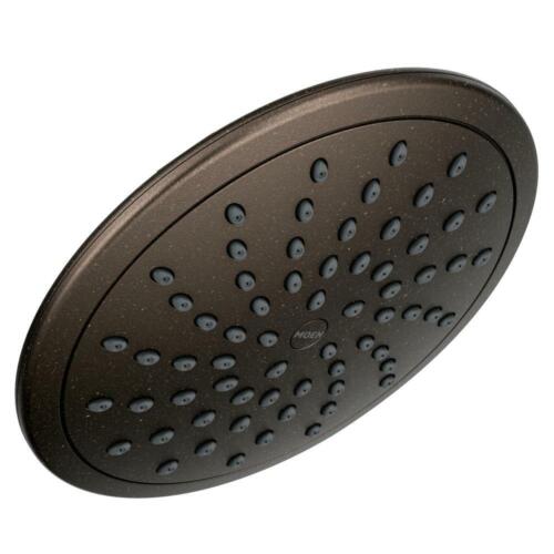 Single Wall Mount Low Flow Fixed Rain Shower MOEN Eco-Performance 1-Spray 8 in