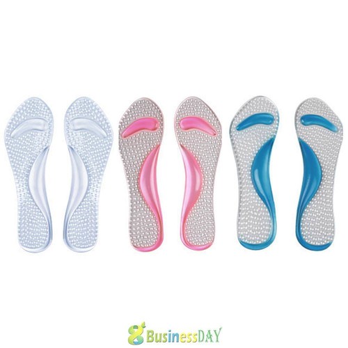 Gel Pad Arch Metatarsal Support Massage Insoles For High-Heels Sandal Shoes