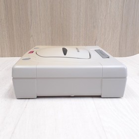 Sega Saturn console white Japanese bundle with 6 games tested US duty paid GN904