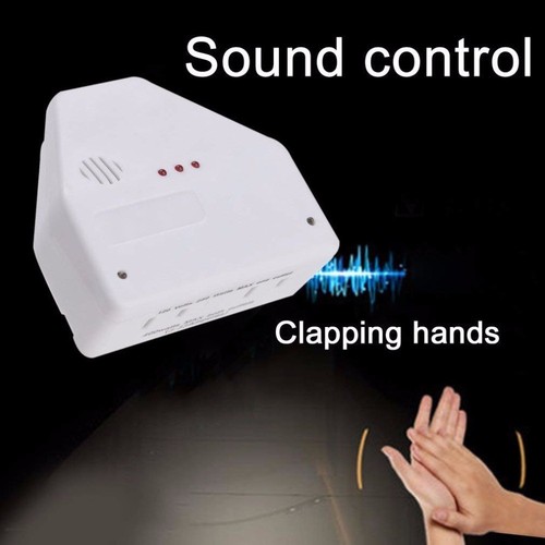 The CLAPPER Sound Activated On//Off Switch by Hand Clap Electronic Gadget Plug