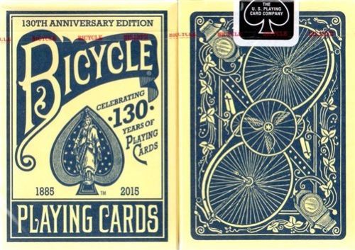 Blue Bicycle 130th Anniversary Playing Cards