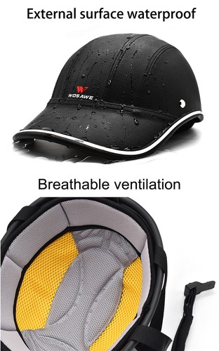 Motorcycle Half Helmet Baseball Cap MTB Cycling Roller Scooter Safety Hard Hat