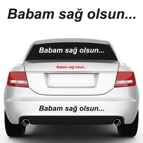 Babam dis Olsun autocollant-sticker-FENERBAHCE-Galatasaray Besiktas