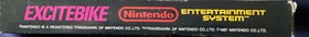 NINTENDO NES - EXCITEBIKE - PAL Europa Version - Jeu complet