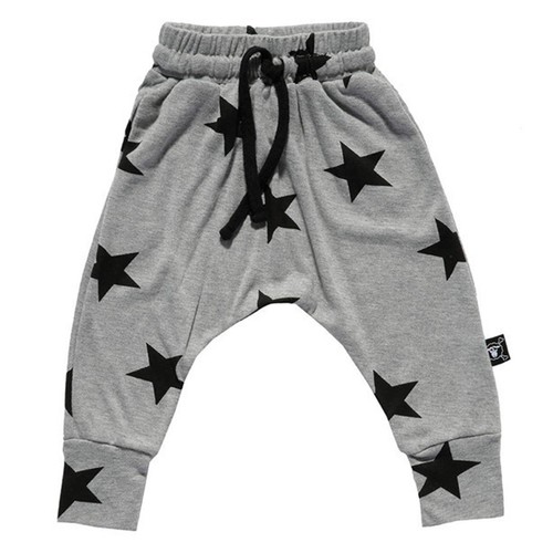 Toddler Kids Baby Boys Girl Harem Pants Trousers Stars Bottoms Legging Clothes