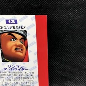 Fighting Vipers Sega Saturn No.13 Vintage Card Japanese Very Rare Japan F/S10